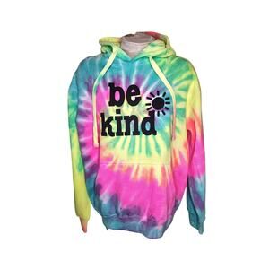 Be Kind Tie Dyed Hooded Sweatshirt Size‎ M Medium